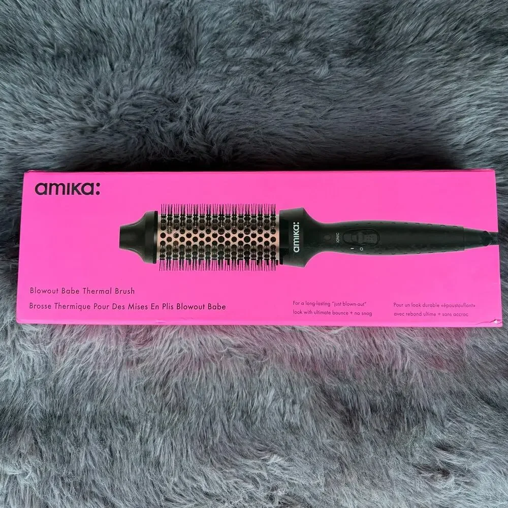 amika Blowout Babe Thermal Ionic Hairbrush 1.5